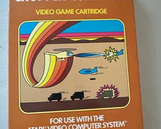 Activision Chopper Command Video Game Cartridge Box