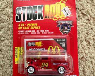 Racing Champions Stock Rods Ford Truck McDonalds th Anniversary Die Cast Replica