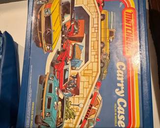 Matchbox Carry Case with Assorted Construction Vehicles