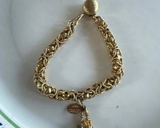 Monet Castle Charm Bracelet