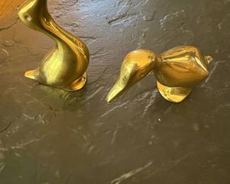 Brass Duck and Goose