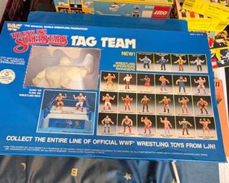 WWF Wrestling Superstars Tag Team Playset