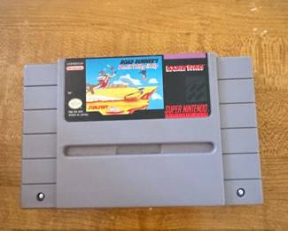 Road Runners Death Valley Rally Super Nintendo Game Cartridge