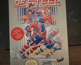 Konami Blades of Steel NES Game Box