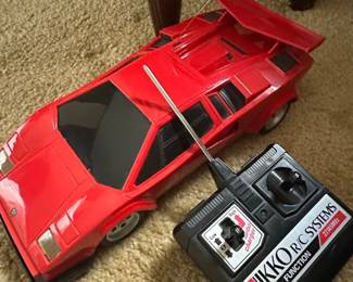 Nikko Lamborghini Countach RC Car
