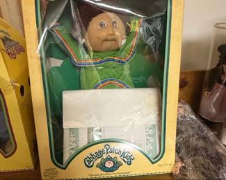 Vintage Coleco Cabbage Patch Kid Doll in Original Box