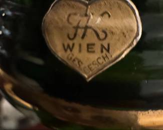 F.K. Wien Musical Goblets with Reuge Movement Glcklich ist, wer vergisst second image