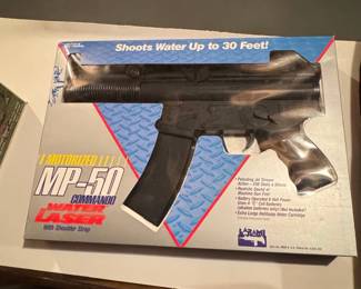 Larami MP Commando Water Laser Toy Gun