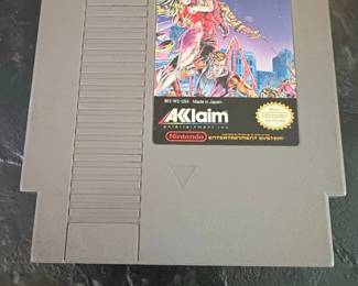 Double Dragon The Revenge NES Game Cartridge