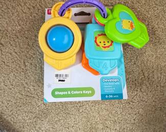 FisherPrice Shapes Colors Keys