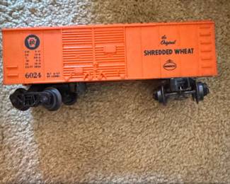 Lionel The Original Shredded Wheat Boxcar