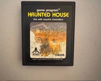 Atari Haunted House CX Video Game Cartridge