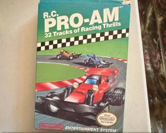 R.C. ProAm Nintendo Entertainment System Game