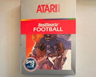 Atari RealSports Football Game