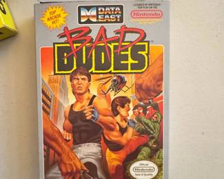 Data East Bad Dudes NES Game