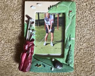 Golf Themed Photo Frame