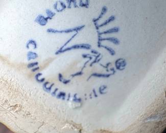 Nuova Capodimonte Porcelain Flower Basket second image