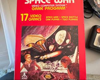 Atari Space War Video Computer System Game Program CX