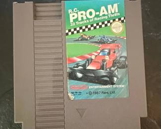 R.C. ProAm Nintendo Entertainment System Game Cartridge B