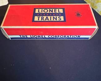 Lionel Electric Trains Box B