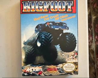 Bigfoot Crunching Munching video game for Nintendo Entertainment System
