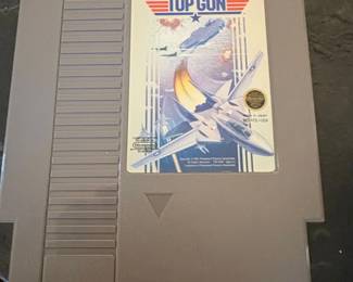 Top Gun Nintendo Entertainment System Game Cartridge