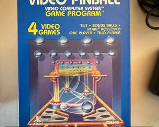 Atari Video Pinball Game Program CX for Video Computer System