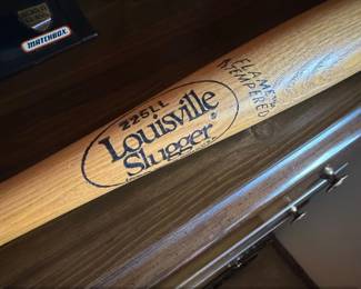 Louisville Slugger LL Grand Slam Baseball Bat with Earl The Earl Little League Autograph