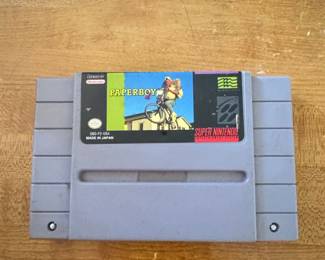 Paperboy Super Nintendo Cartridge