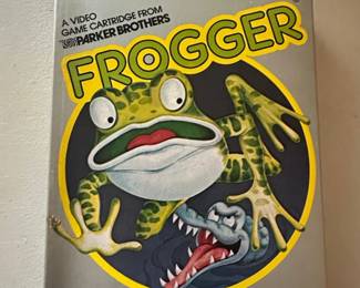 Frogger Video Game Cartridge Box for Atari Sears
