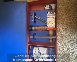 Lionel No. Lubricating and Maintenance Kit for Model Trains
