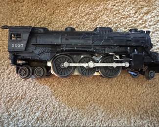 Lionel O Gauge Black Steam Locomotive Toy Train