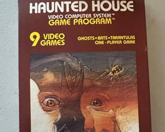 Atari Haunted House Video Computer System Game Program CX