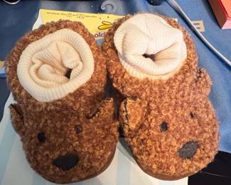 The Childrens Place Baby Boys Bear Slippers