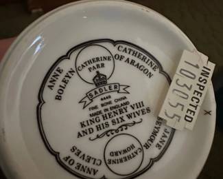 Sadler King Henry VIII and His Six Wives Fine Bone China Mug second image