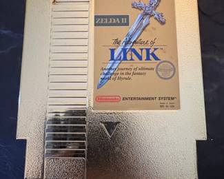 The Legend of Zelda II The Adventure of Link NES Cartridge