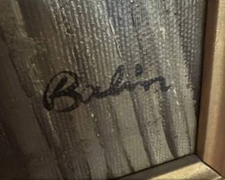 Parisian Street Scene Oil Painting by Balin second image