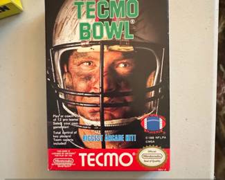Tecmo Bowl Nintendo Entertainment System Game Box