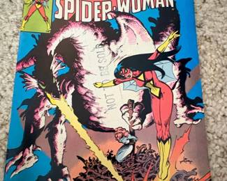 SpiderWoman Comic Book