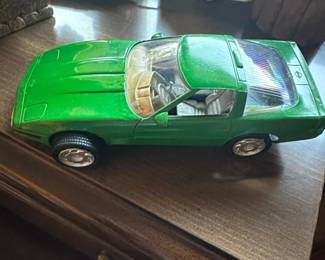 Green Chevrolet Corvette C Diecast Toy Car