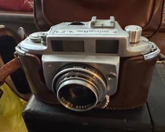 Minolta A V Camera with Rokkor Lens