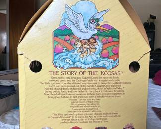 Coleco Cabbage Patch Kid Koosas Wykosa Valley Cat Plush Toy second image