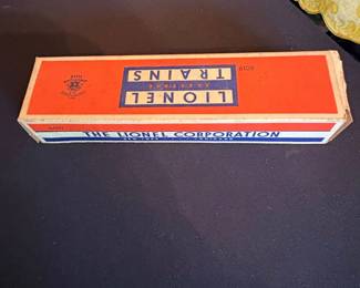 Lionel Electric Trains Box