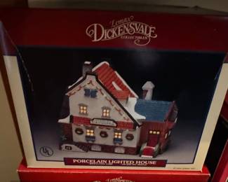 Lemax Dickensvale Collectibles Sudbury Crossing Porcelain Lighted House