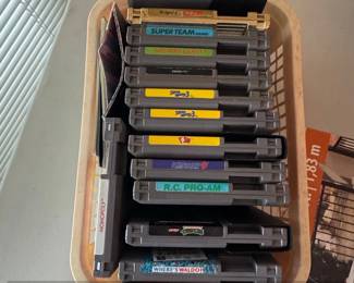 Nintendo Entertainment System NES Game Cartridges Lot B