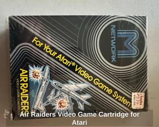 Air Raiders Video Game Cartridge for Atari
