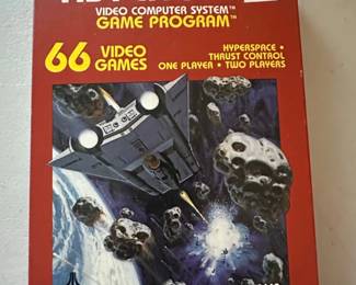 Atari Asteroids Video Computer System Game Program CX