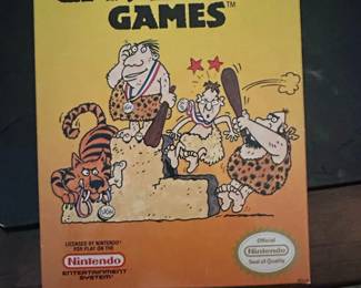 Data East Caveman Games Nintendo Entertainment System Box