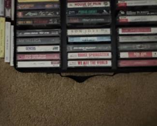 Assorted Music Cassette Tapes
