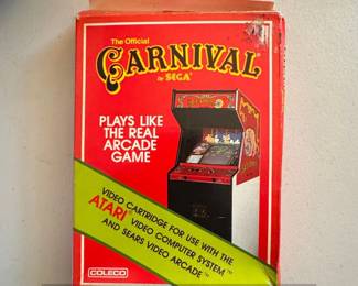 The Official Carnival Video Game Cartridge for Atari